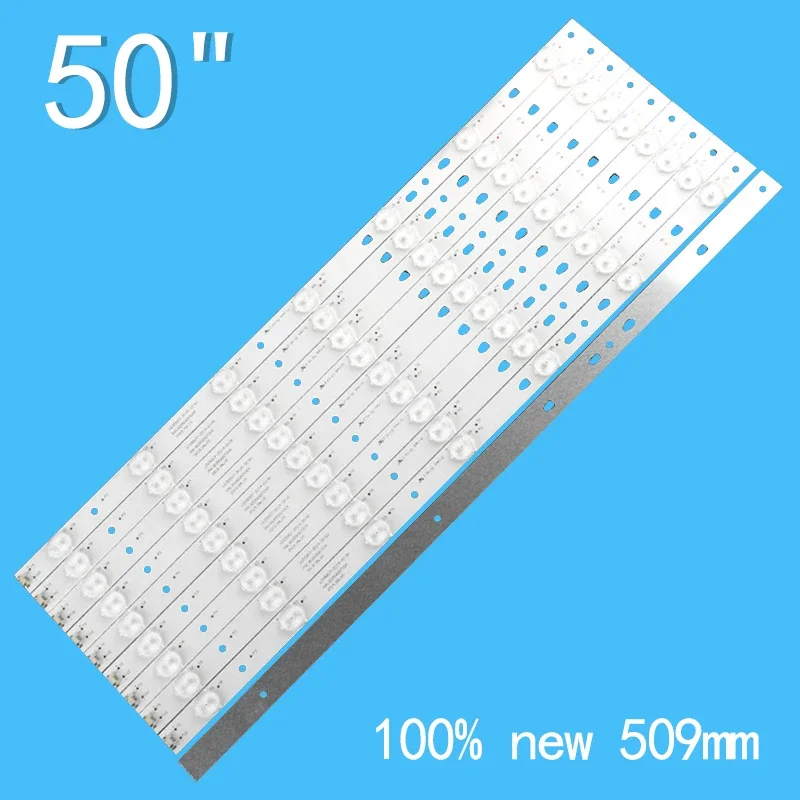 LED backlight strip for LED50A900 LD50U3000 50S510 LED50D7 ZC14 01(B) D50MF7000 LT-50M645 LT-50M640 V500HJ1-PE8 30350007204