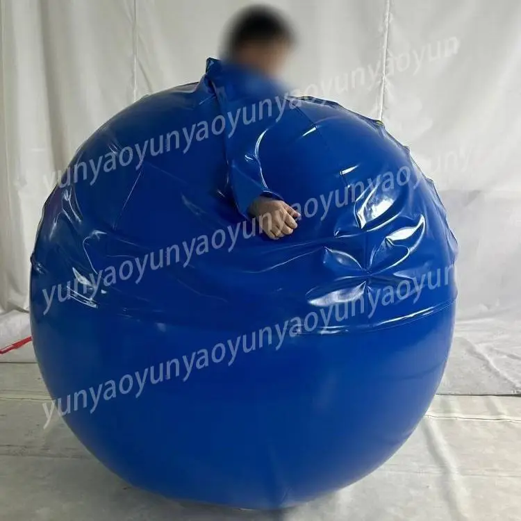 

Inflatable Blueberry Ball Costume Funny Party Game Wear Comfortable Easy on Adult Cosplay Dress Novelty Funny Outfit