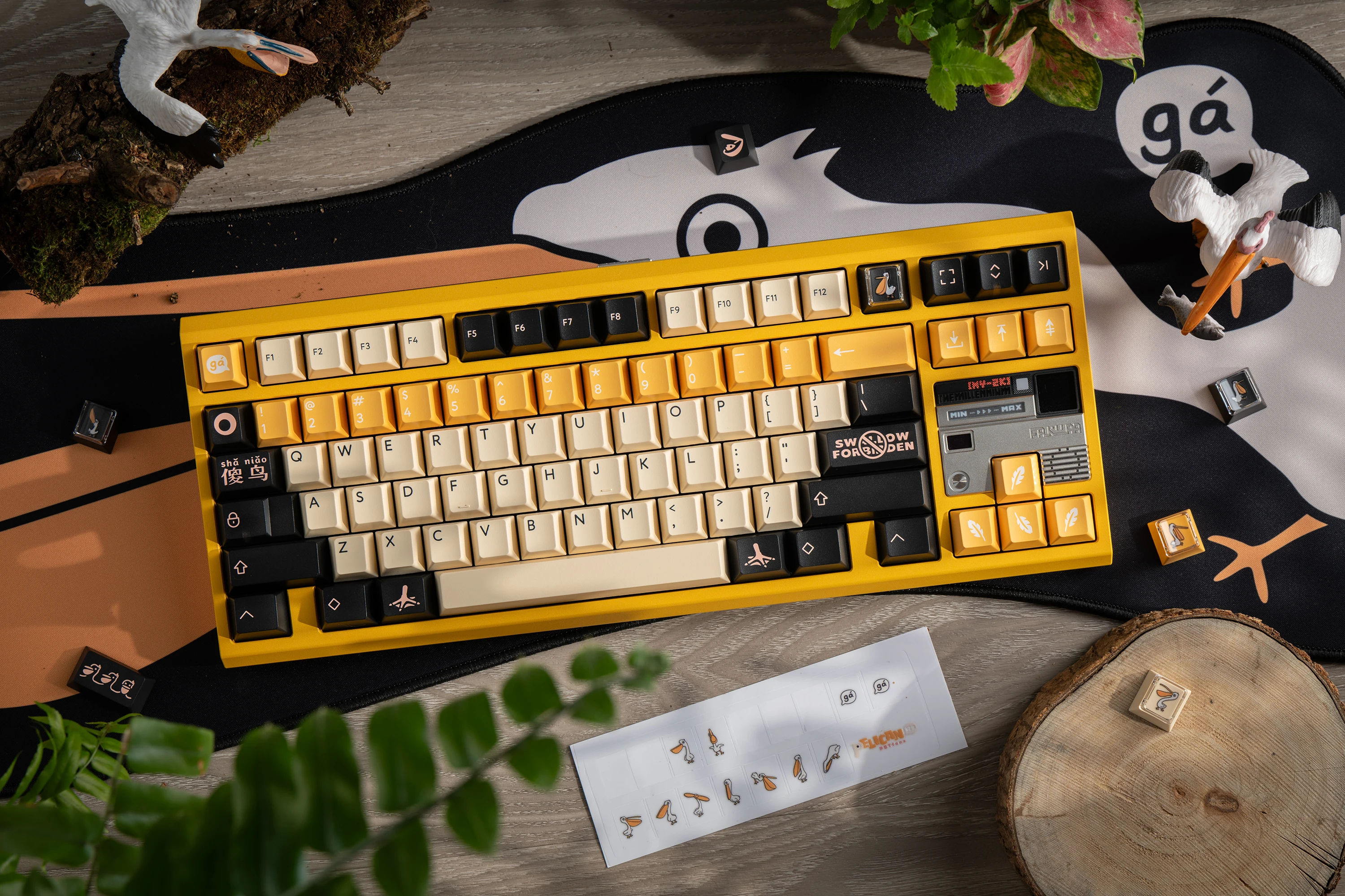 [Base kit] PBTfans Pelican R2 ABS material Cherry profile Doubleshot Cherry MX switches and MX-style clones