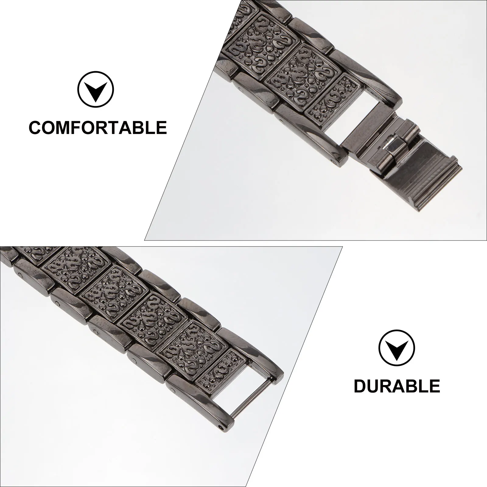 

Metal Wristband Eco-friendly Watch Smart Flexible Bracelet Watchband Alloy Strap for Versatile