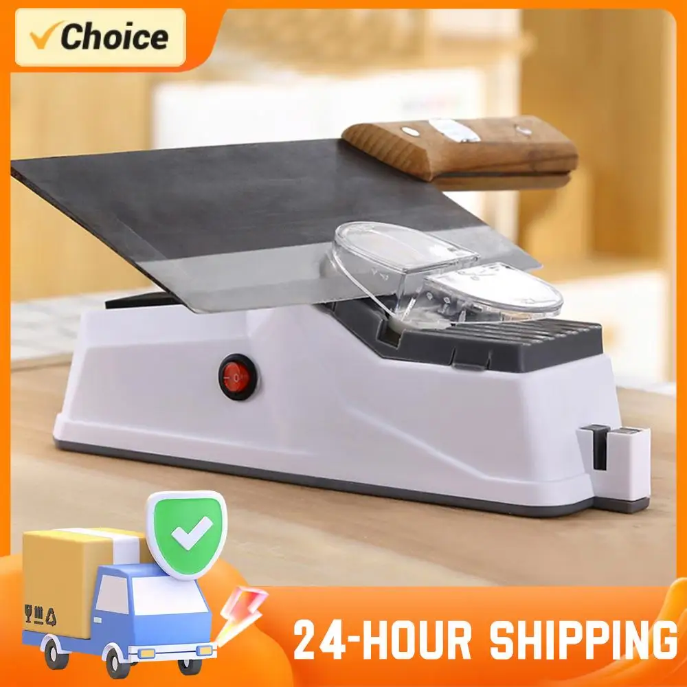 Elektrischer Messerschärfer für Zuhause, multifunktional, für Messer und Scheren, einfach zu bedienen, mit sicherem Design, Küchenutensilien effizient ﻿