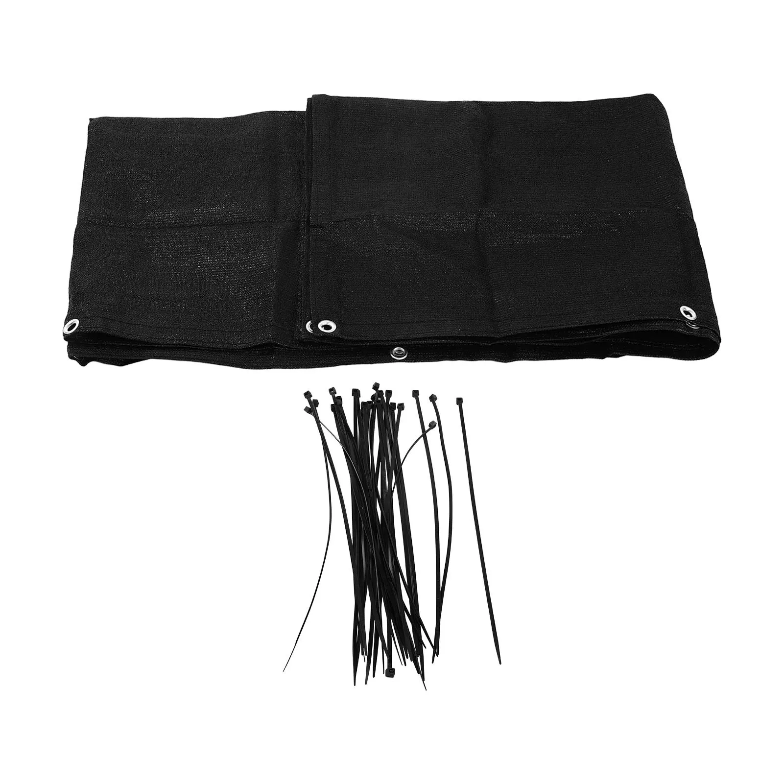 

Экран конфиденциальности, крышка ветрового стекла, сетка для конфиденциальности, HDPE, вентилируемая, устойчивая к атмосферным воздействиям для патио, сада, балкона