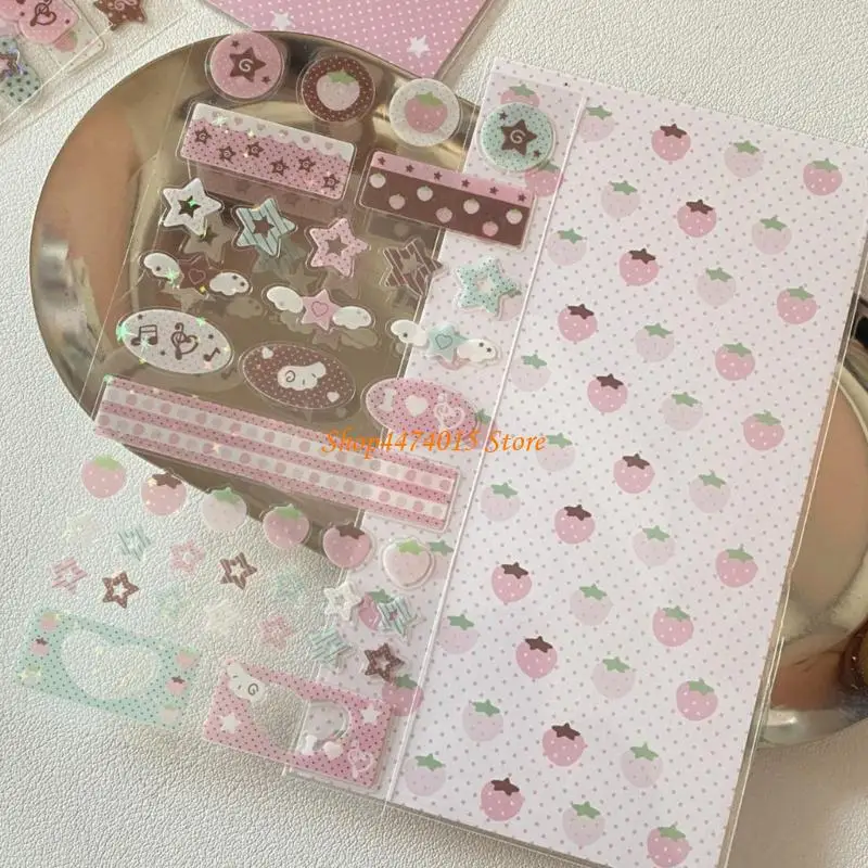 K1AA Creative Art Sticker Sparkling Stickling Adjective Decorative Sticker для скрапбукинга Журнал Телефон Кейс Кейс Art Craft