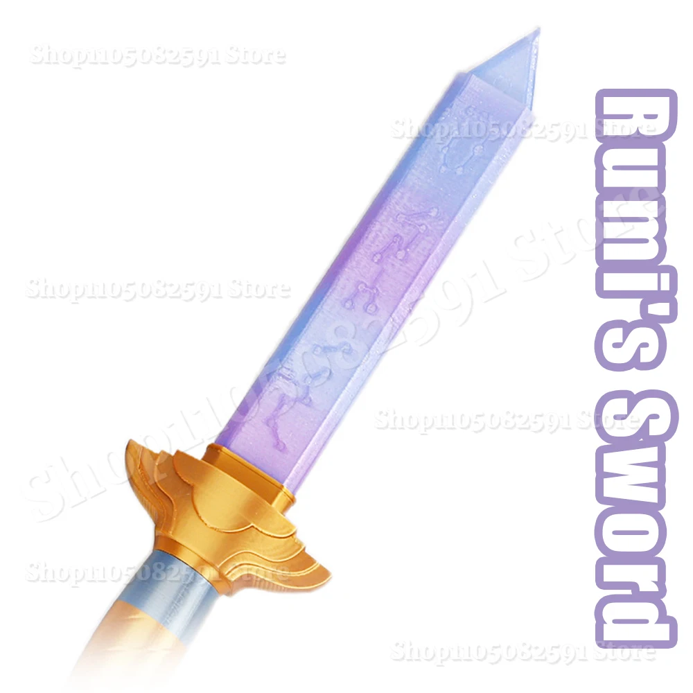 

103CM New Rumi Sword With Symbol K-pop Outfits Demon Roleplay Hunters Sword Cosplay Prop Women Men Carnival Costume Accessories