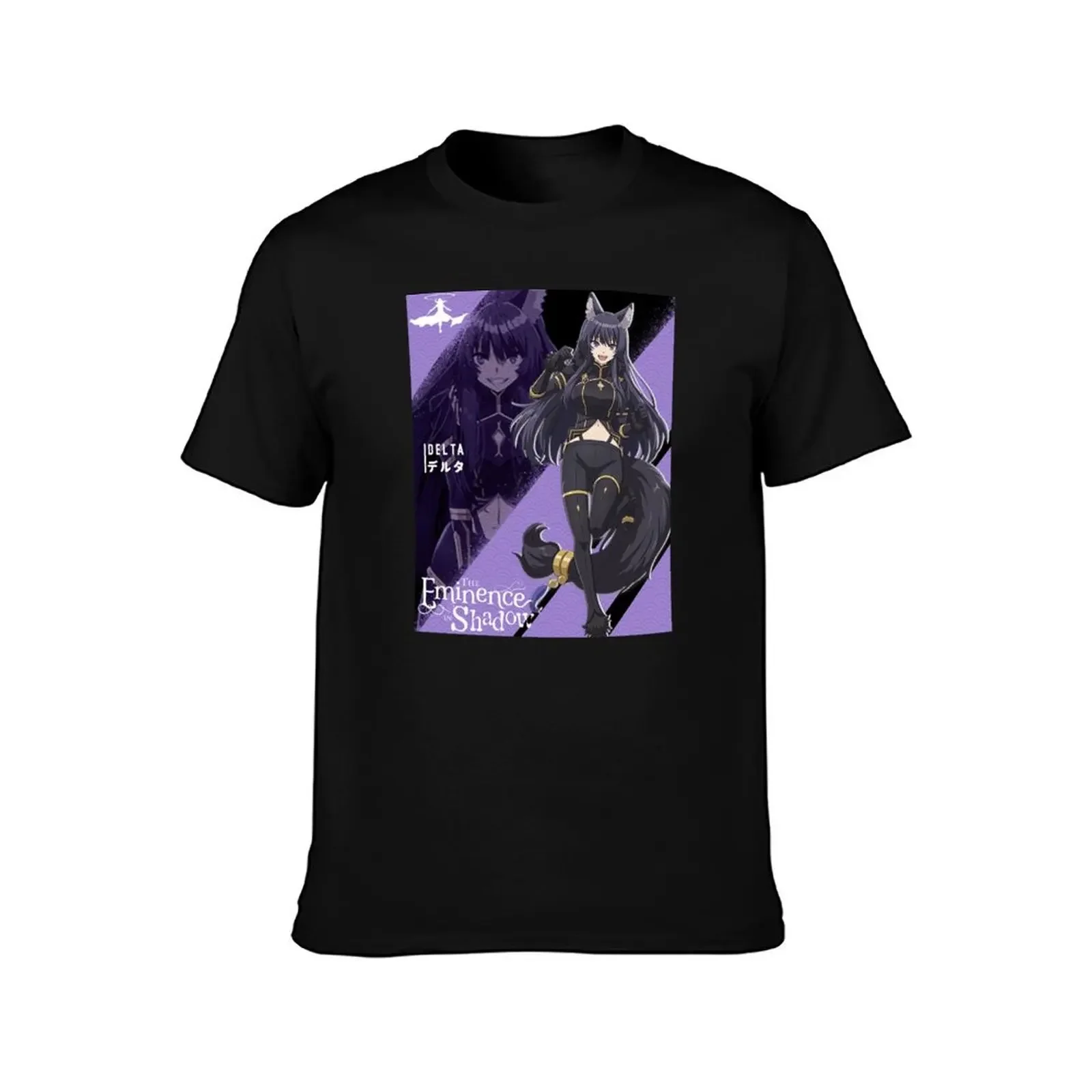 Delta デルタ The Eminence in Shadow T-Shirt Aesthetic clothing Louboutins mens graphic t-shirts anime