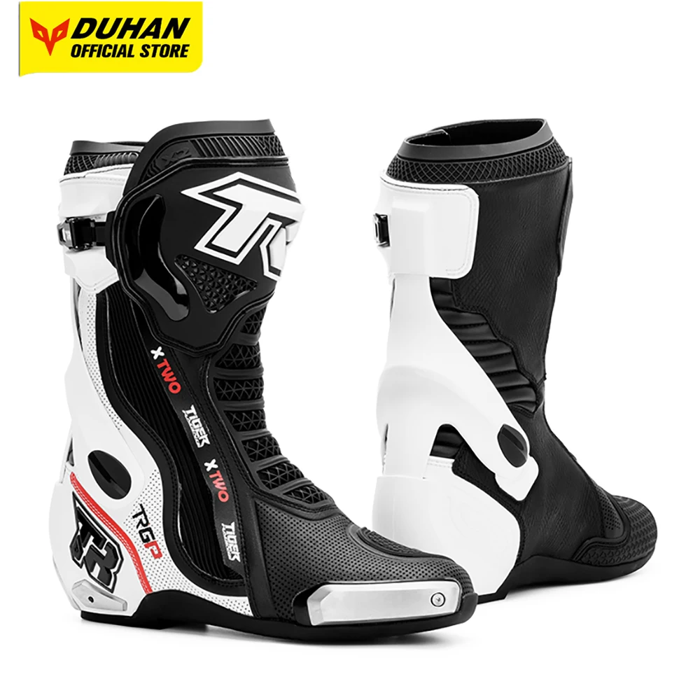 

New Motorcycle Boots Non-slip Racing Off-road Shoes Professional Protective Moto Boots Sport Touring Protection Riding Gear