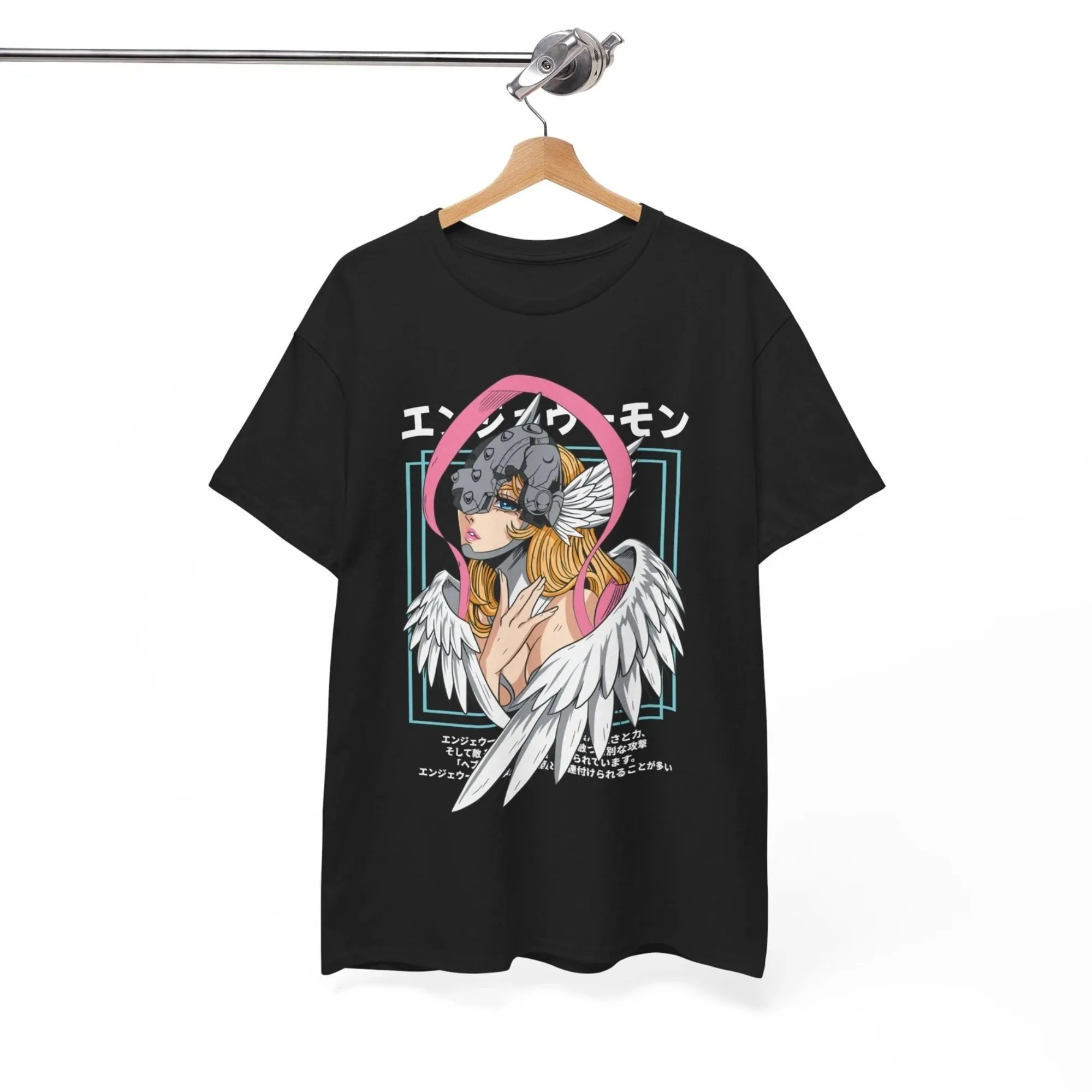Men Cotton T-shirts 90s Anime Digimon Manga Cosplay Waifu Girl Kawaii Tee Gift Unisex Cotton Top for Anime Fan Men Clothing Top - view 3