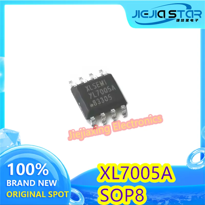 

(10/50pieces) XL7005A XL7005 SOP-8 0.4A1.25-20V 150KHz step-down DC converter chip 100% brand new and original