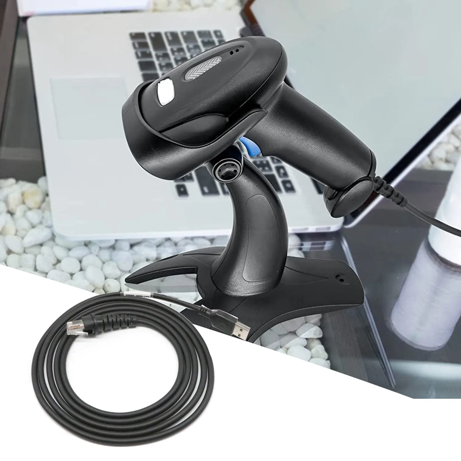 A10I Scanner Data Line for 1900 1902G 1300G 1400G 1200G 1202G 1250G 1500G Barcode Scanner Data Line Replacement(2M)