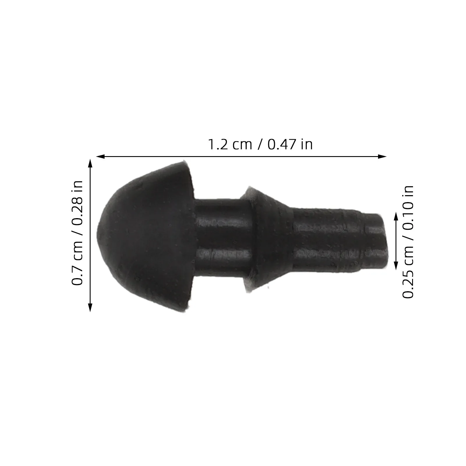 20Pcs Car Armrest Console Shock Absorbing Buffer Pads Rubber Bumper Stopper Replacement Anti Rattle Noise Reduction Cushion