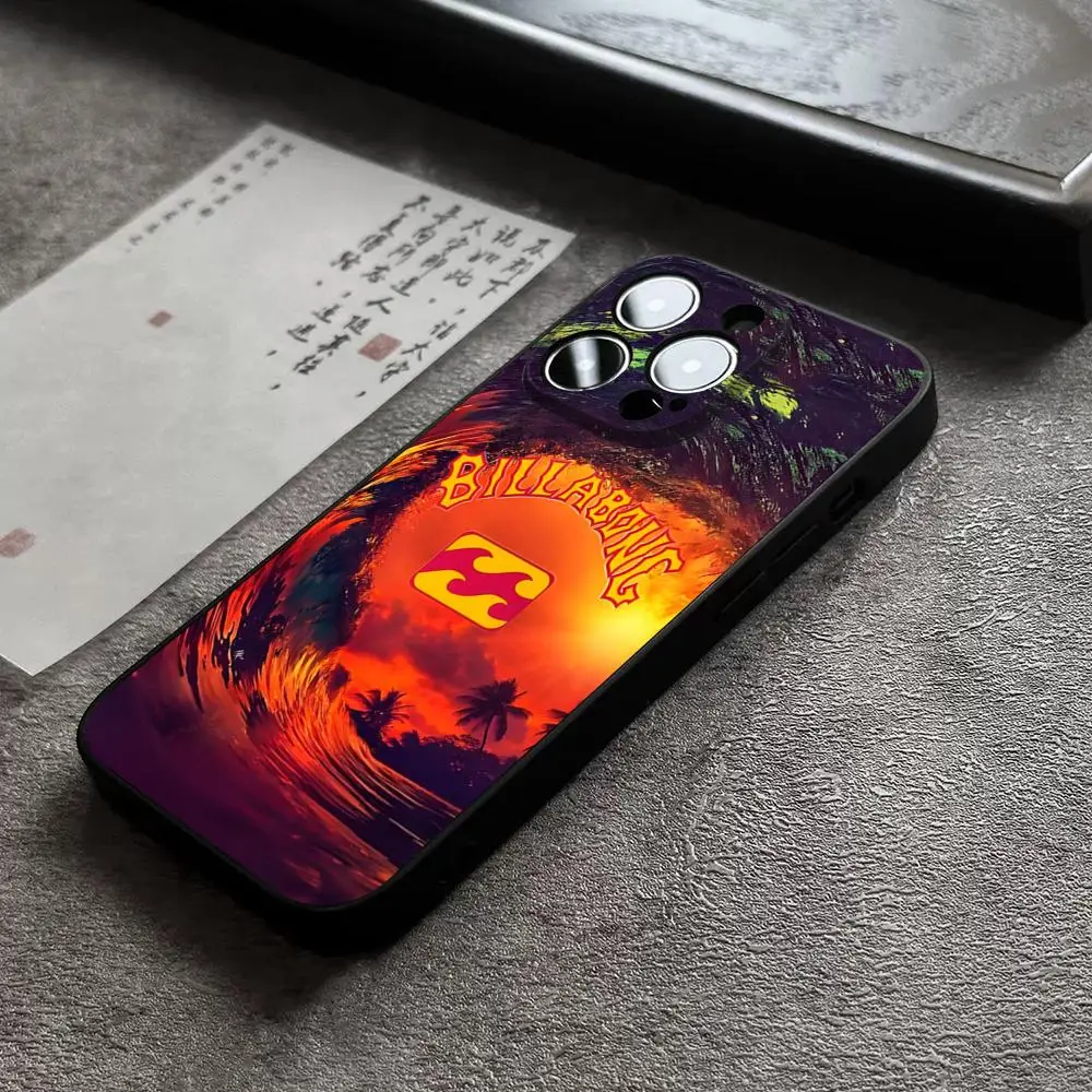C_Casual-S-Surf-B_BillabongeS Capa de telefone para 15 Pro Max Iphone 17 14 16 Pro 12 13 Pro Max 11 Xr X Xs 8 7 Plus Capa traseira