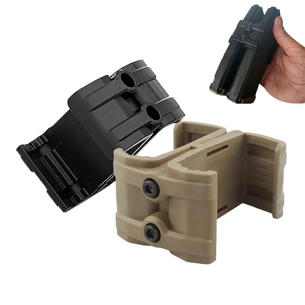 

Нейлоновый параллельный адаптер для двух магазинов с быстрой перезарядкой для M4 AR15 AK, тактические аксессуары для страйкбола и охоты