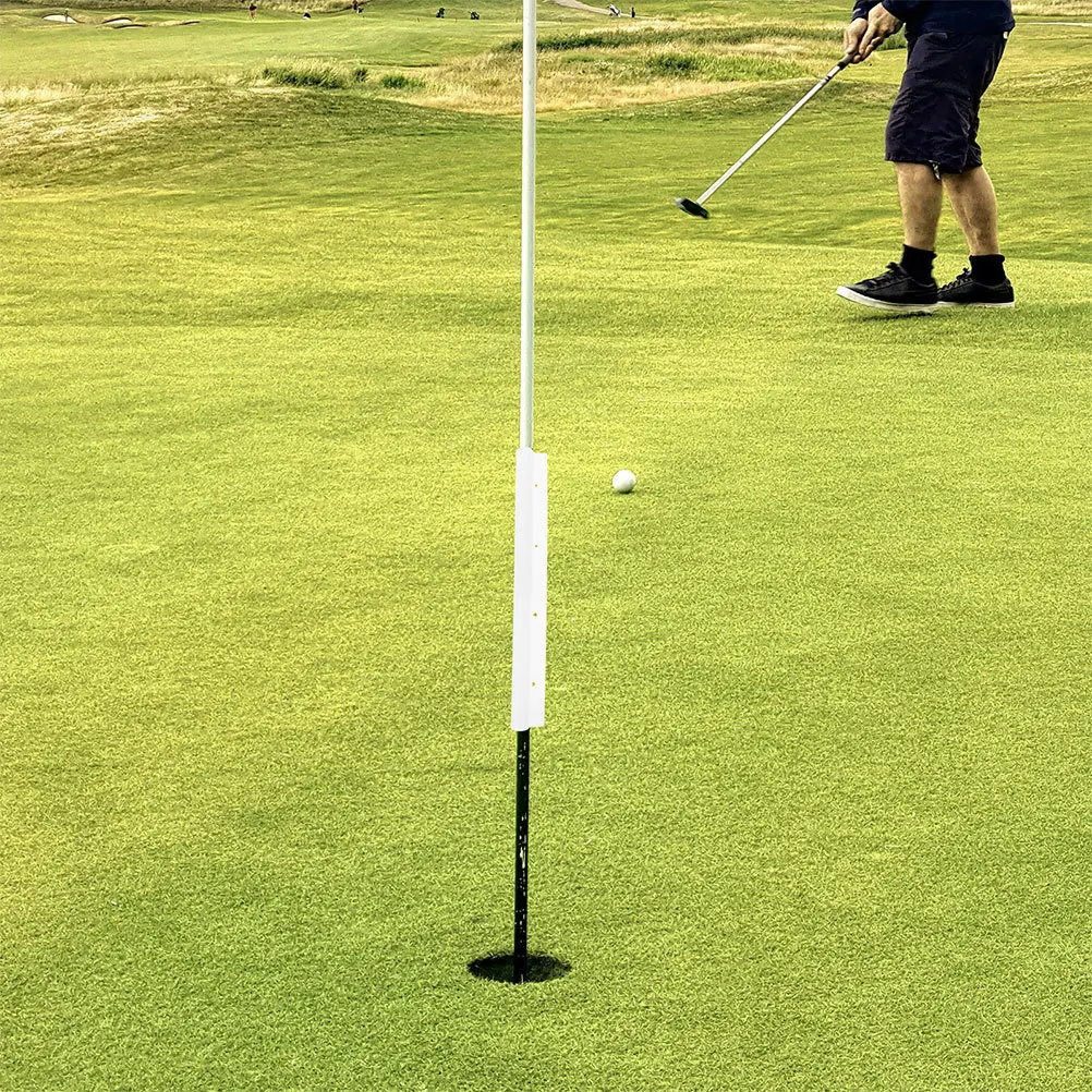 

4Pcs Golf Flag Tubes Plastic Portable Fixed Tubes for Golf Flag Poles Stable Support for Indoor Outdoor Use Golfing Flags Tube