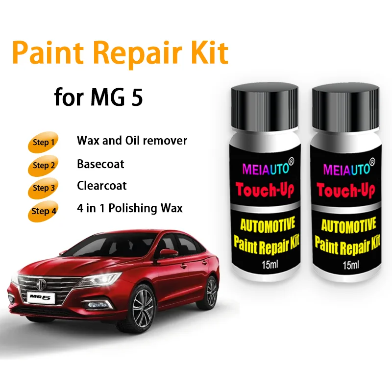 Kit de réparation de peinture de voiture pour MG 5, dissolvant de rayures de peinture de retouche, accessoires d'entretien de peinture automobile