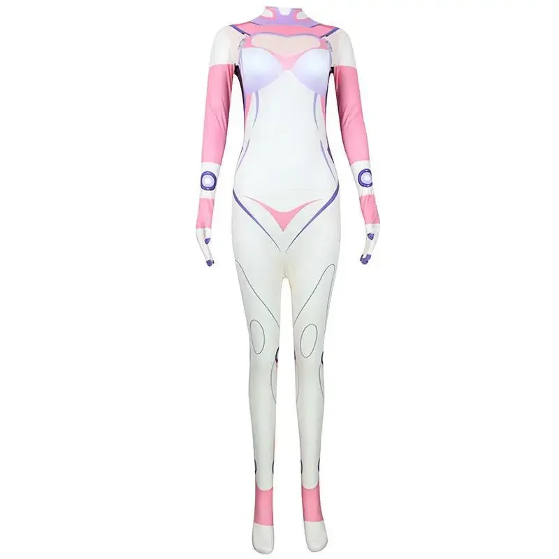 Asuka Langley Soryu Ayanami Rei Zero Two Dva Disfraz De Cosplay para mujer, Disfraz De Halloween Zentai ajustado