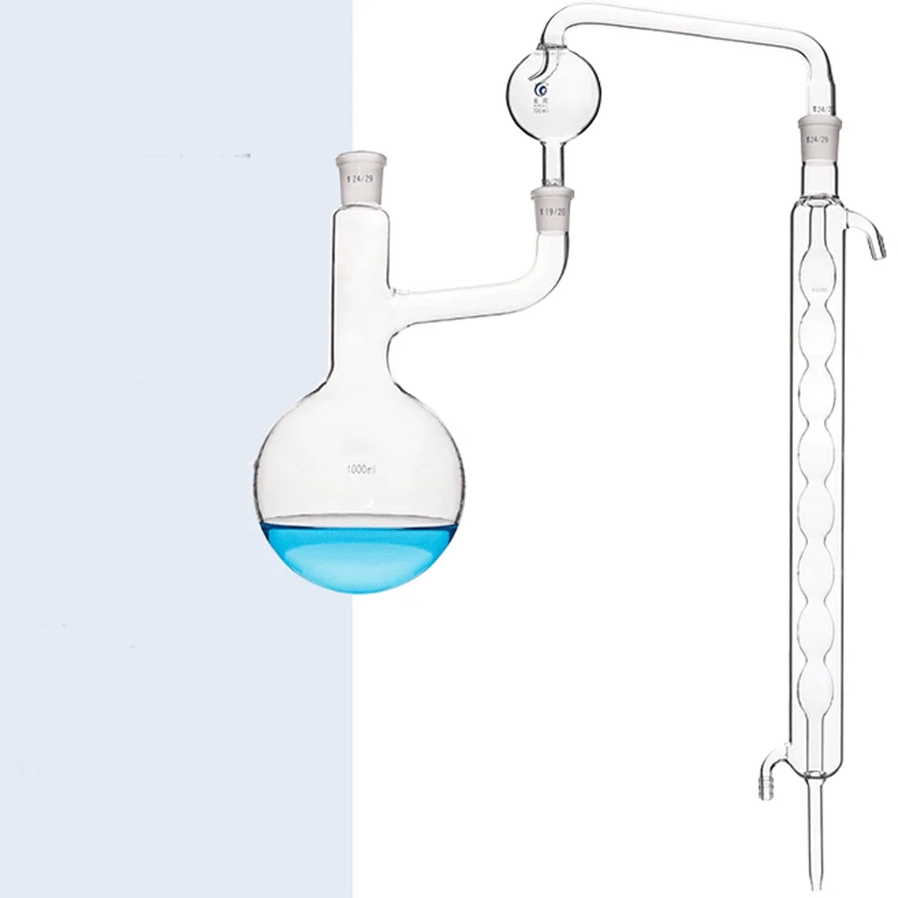 Imagem -04 - Amônia Nitrogênio Destilação Kit Vidraria Labrotary Experimento Químico 250 ml 500 ml 1000ml