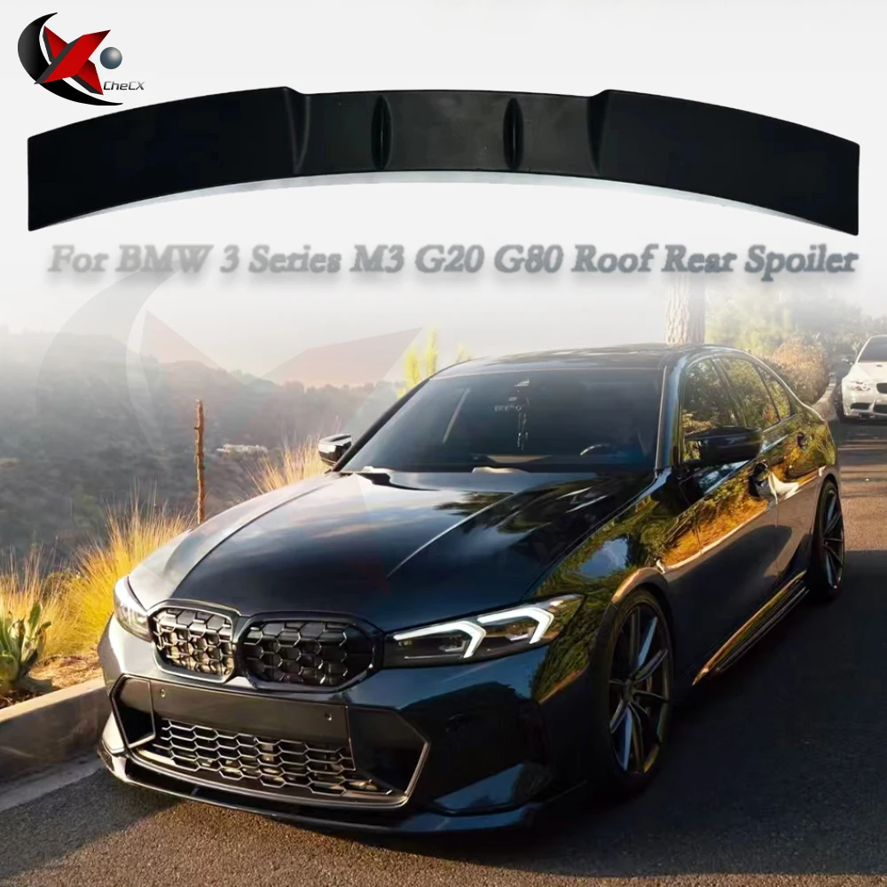 

Rear Roof Spoiler For BMW 3 Series G20 G80 M3（ Early Stage） 320i 320i 2020-2022 Real Carbon Fiber Rear Window Spoiler GT Style