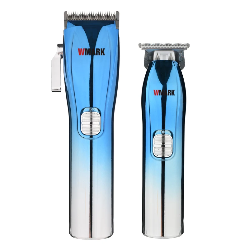 2023 WMARK NG-603 kit High Speed Professional Hair Clipper Hair Trimmer 2 in 1 7000RPM+6000RPM With LED Display