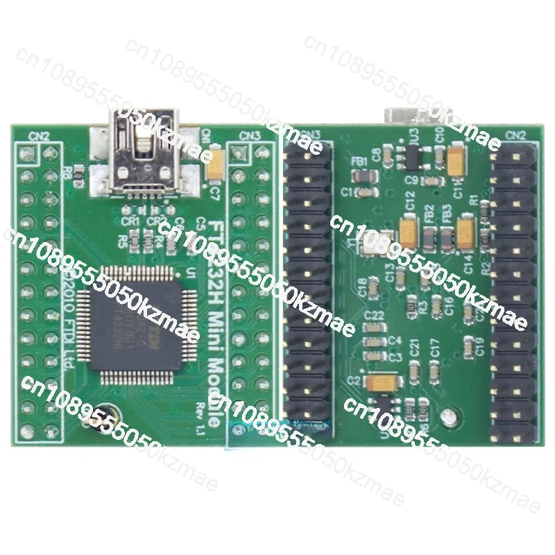 Suitable for FT4232H Mini Module High Speed USB to Dual Channel Serial/MPSSE/FIFO Interface, Module