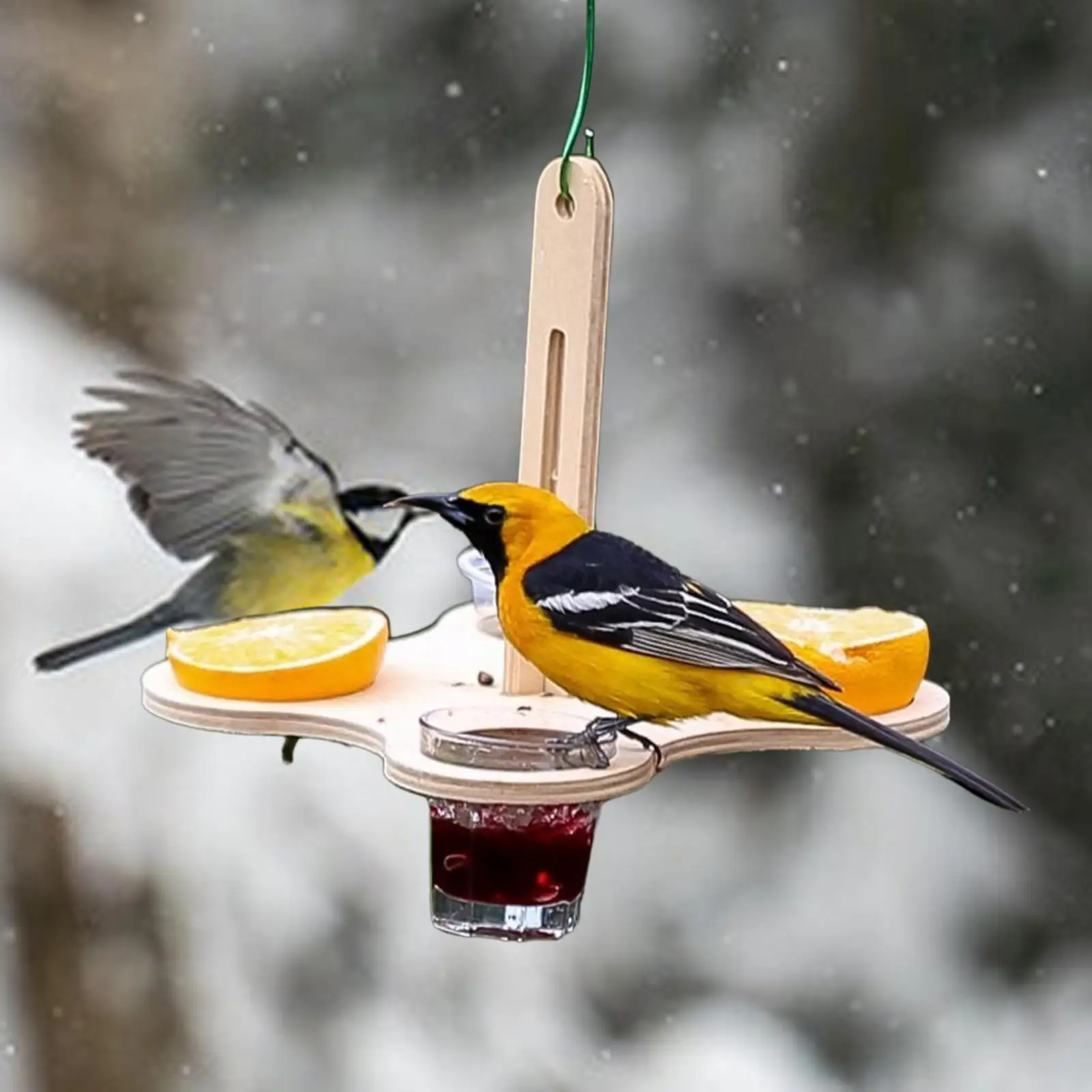 

DIY деревянная скамейка подвесная кормушка для птиц практичная многофункциональная кормушка