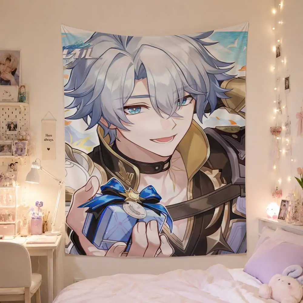 Honkai Star Rail Phainon Flag Digital Printing Banner for Garage Wall Out Door Decoration