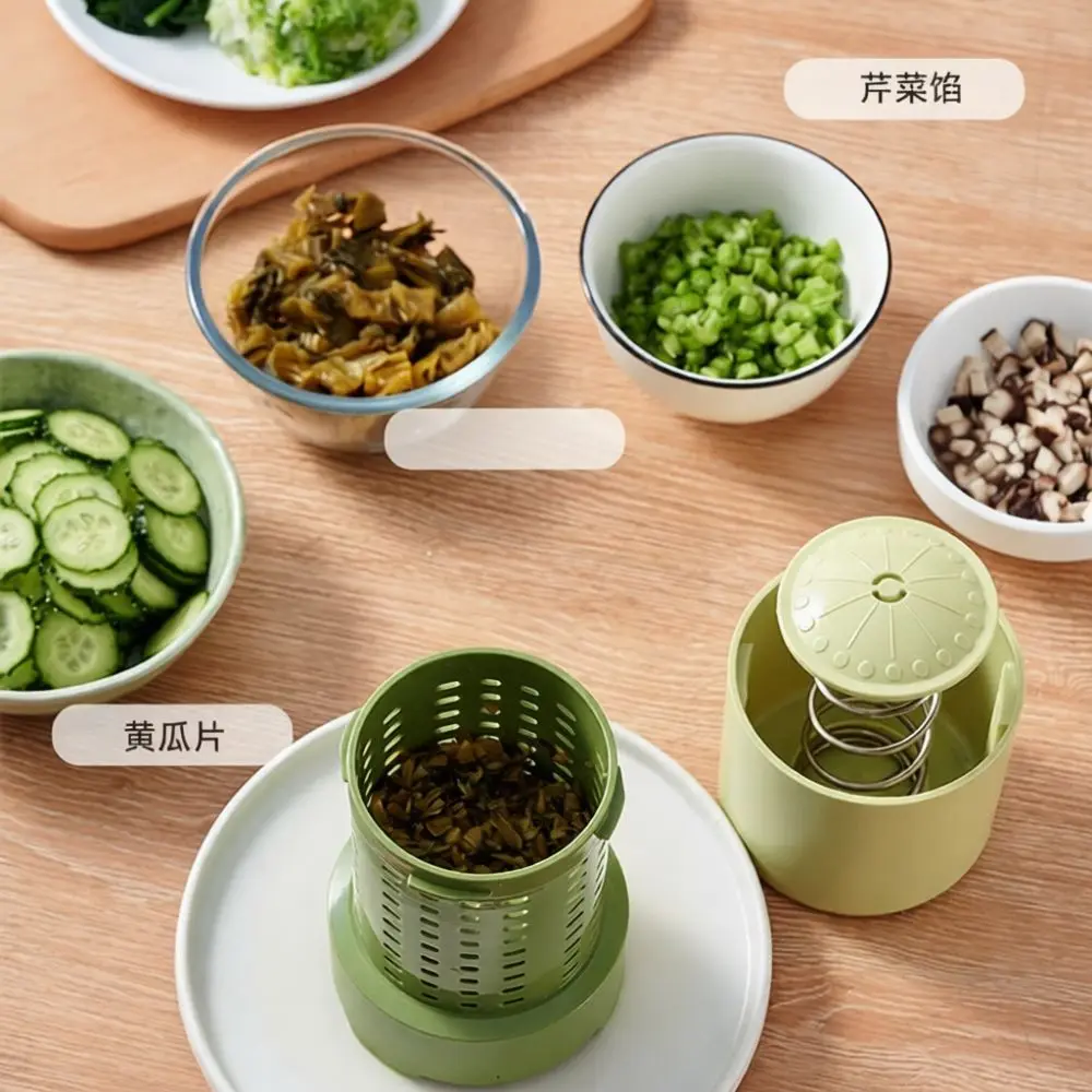 Household Vegetable Squeezer Gadget Hand Operated Water Extractor With Cheesecloth Filter For Salad Fruit Juice Removal