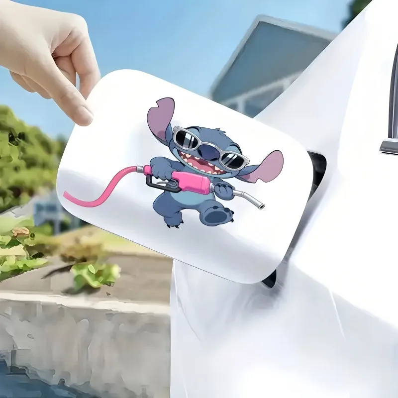 Novo Adesivo Criativo de Anime S-titch Kawaii para Carro, Bicicleta, Laptop e Mesa - Decoração Autoadesiva à Prova d'Água