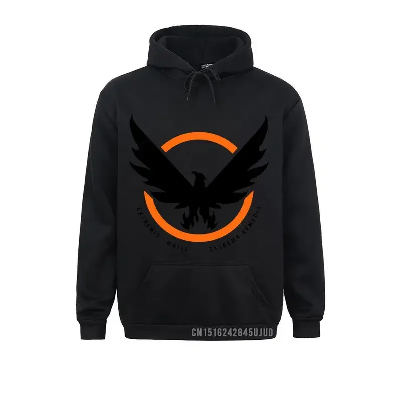 Tom Clancy The Division Sudadera The Division 2 SHD Logo Sudadera con capucha Manga larga Lindo Jersey Ropa deportiva básica