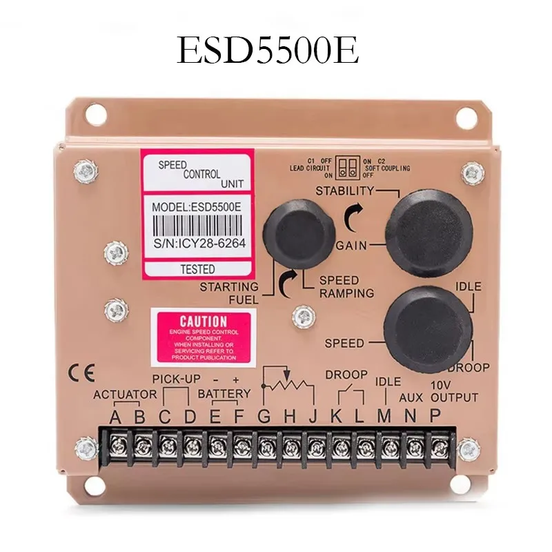 ESD5500E Genset Generator Engine Speed Governor Control Unit Controller