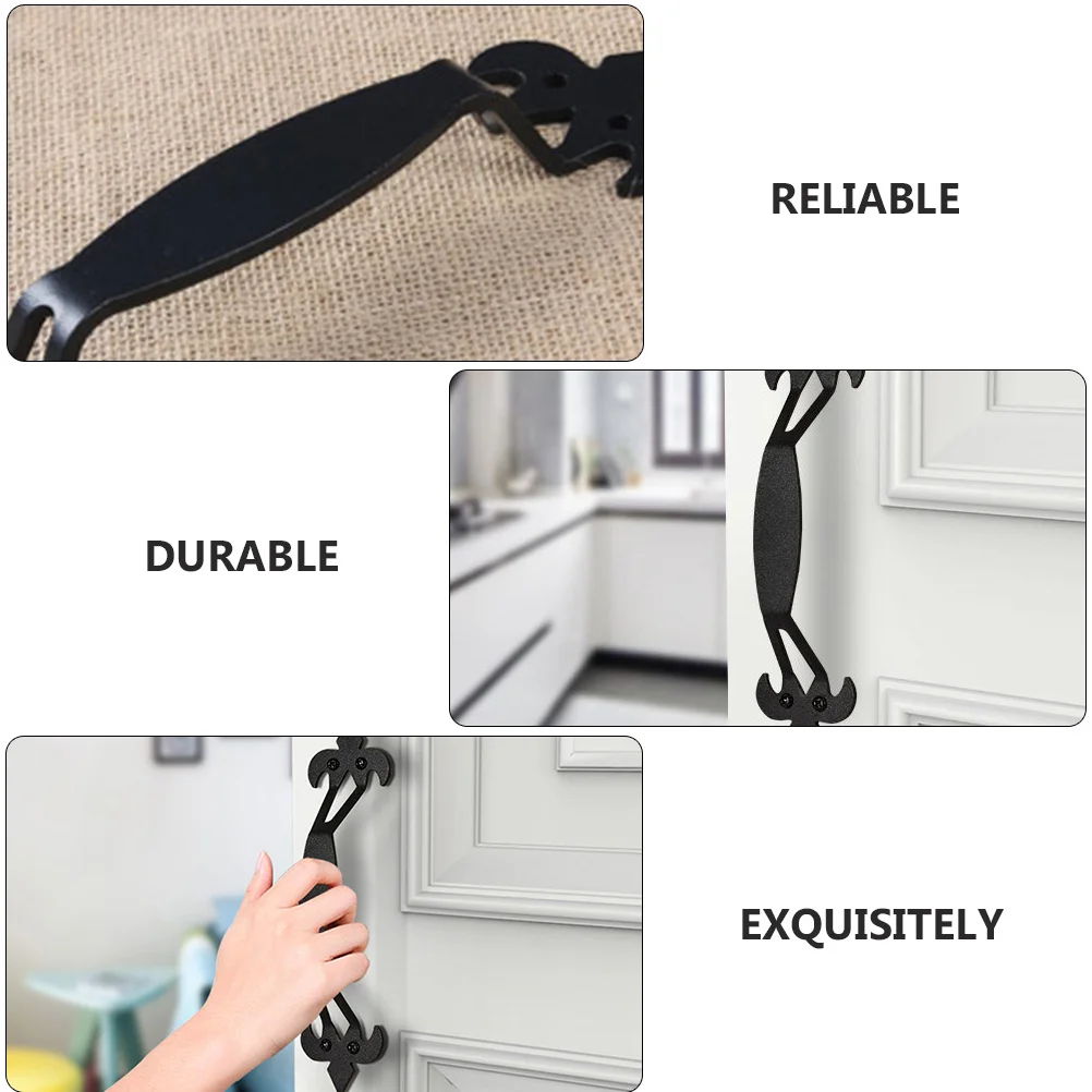 

2 комплекта, дверные ручки из углеродистой стали, прочные ручки для раздвижных дверей для шкафа, ящика, шкафа, домашнее оборудование