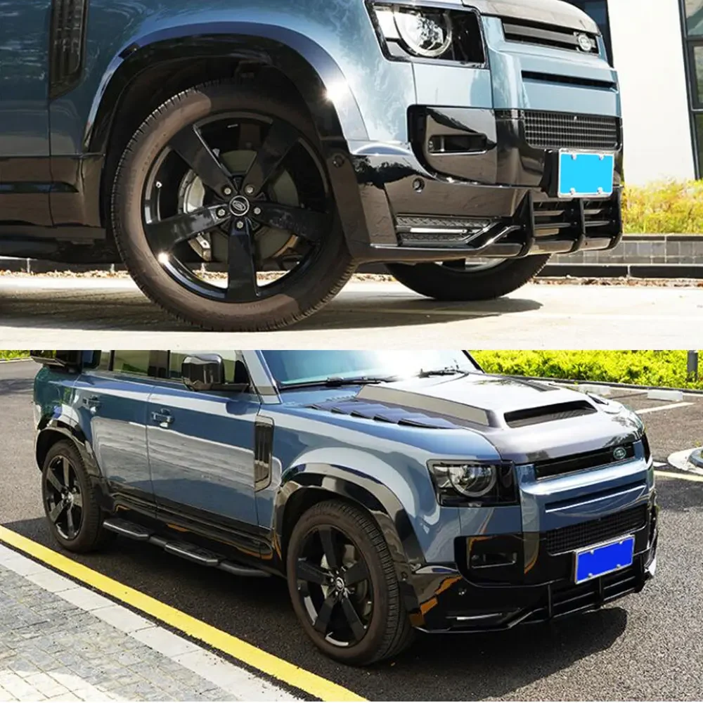 

Новый дизайн переднего бампера для Landrover Land Rover Defender 90 110 2020 2021 2022