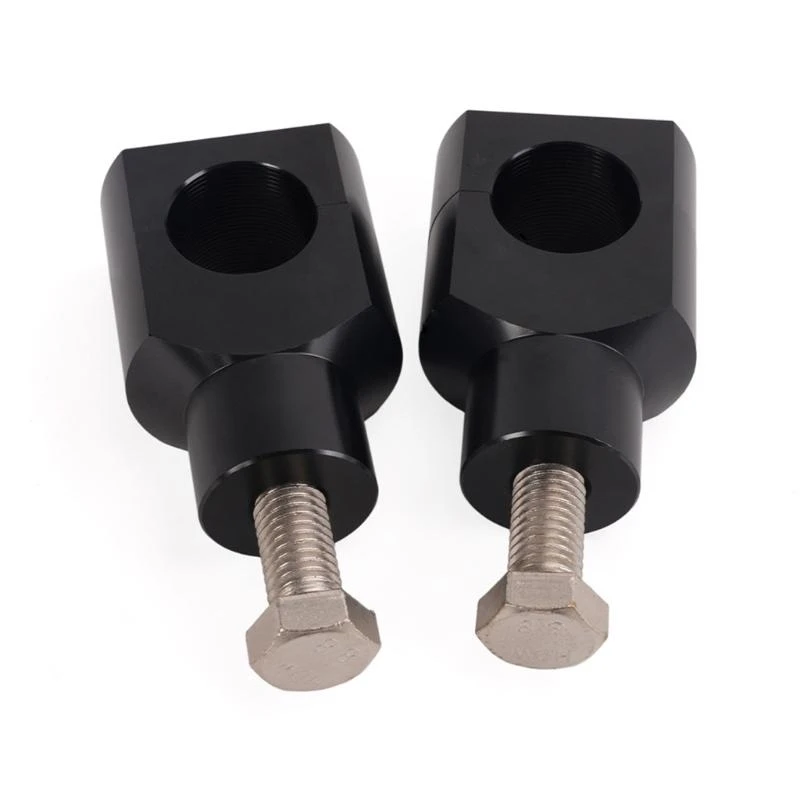 T3LF 1 Pair Motorcycle 25mm 1inch Handlebar Risers Handlebar Mount Handle Clamp For Most Model Motorbike Modification
