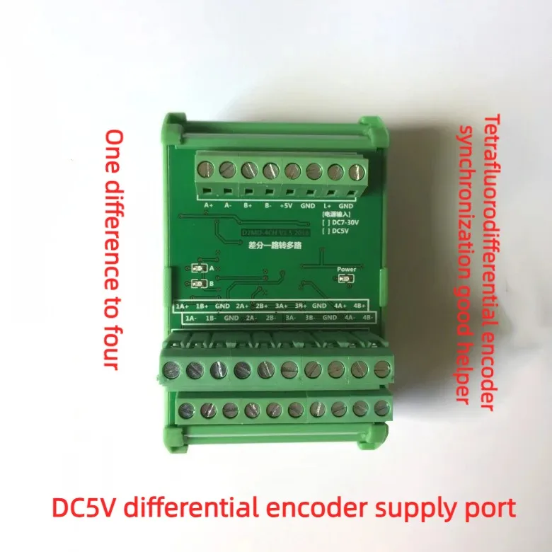 

Synchronous Pulse Control of the Motor, Differential Input and Four Output