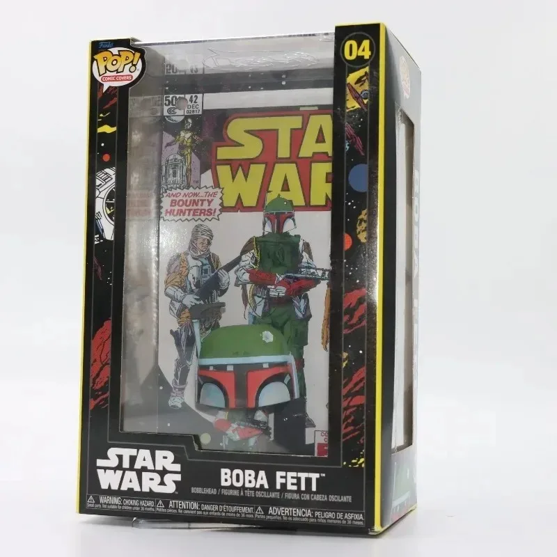 Funko Pop Original Star Wars Skywalker Jedi Master Darth Vader Obi-Wan Kenobi Action Figure for Gift Collectible Model view 3