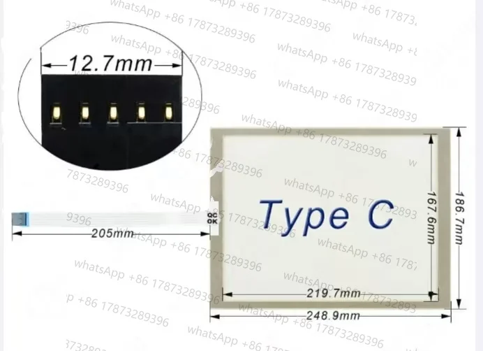 Touch Screen Digitizer for B&R Automation Panel AP980 5AP980.1043-01 5AP982.1043-01 5AP981.1043-01 Touch Panel Glass