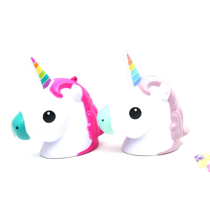 Slow-Rebound Squishy Toy | Unique Unicorn-Shaped Resin Craft | PU Stress Relief Toy - Detail 1