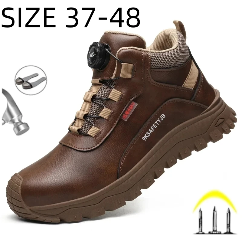 New Insulated 6KV Labor Men Safety Shoes Protection Shoes Leather Work Protection Shoes Indestructible Men Boots Size 37-48