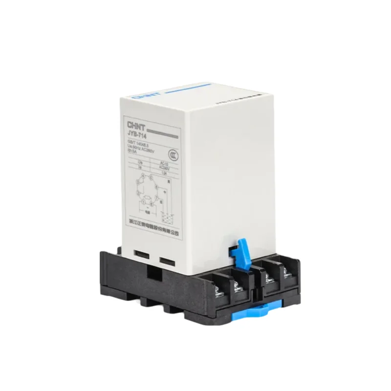 CHINT Liquid Level Relay JYB-714/714B/714C AC220/380V Water Level Controller with PUMP/DRAIN/RUN LED Panel and DIN Rail Mount