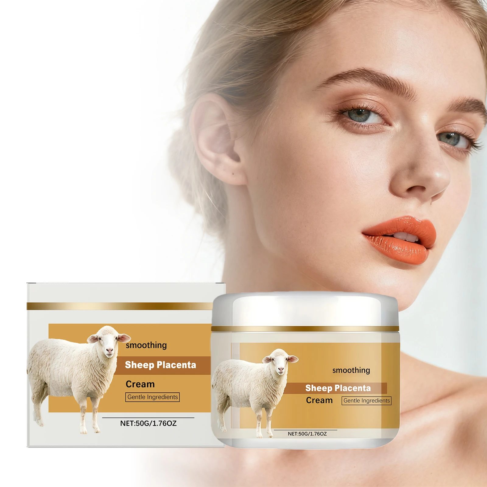 Hydrolyzed Sheep Placenta Cream Firming Lifting Anti-Aging F