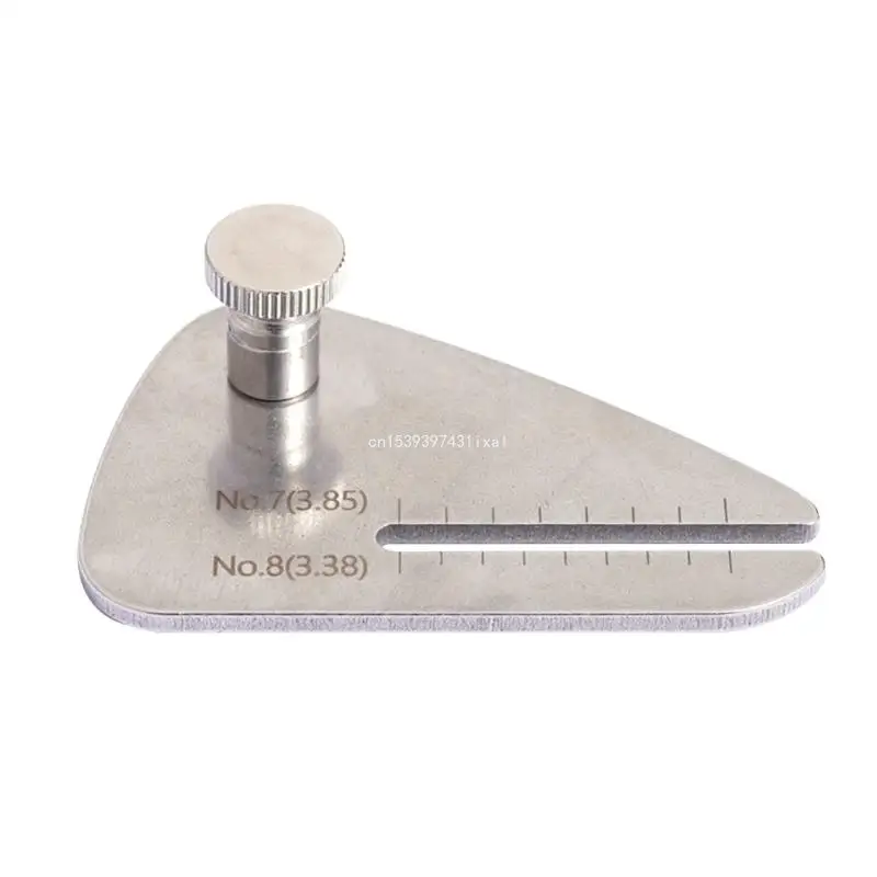 

Stainless Steel Punching Aid Plate Leather Stitching Aid Plate Leathercraft Tool Leather Stitching Aid Plate