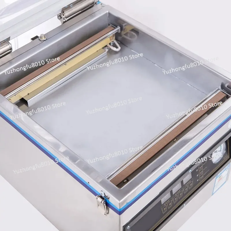 Dual-purpose Fresh-keeping Plastic Sealing Machine Commercial Wet and Dry Food Vacuum Sealer Automatic Vacuum Packaging Sealer