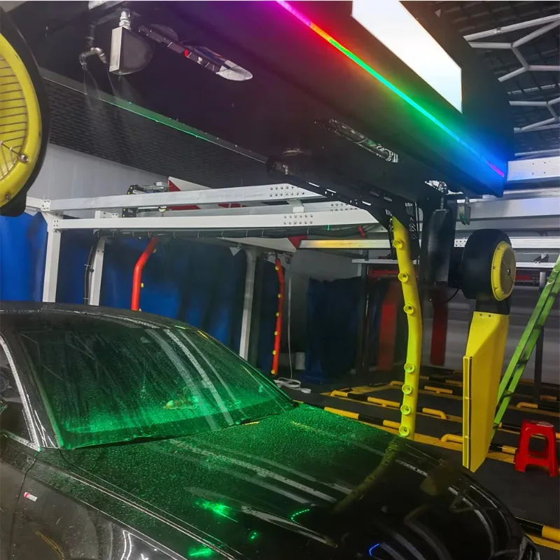 YG Customized Commercial 360 Degree Touchless Foam Cleaning Automatic Car Wash Washing Machine For Parking Garages