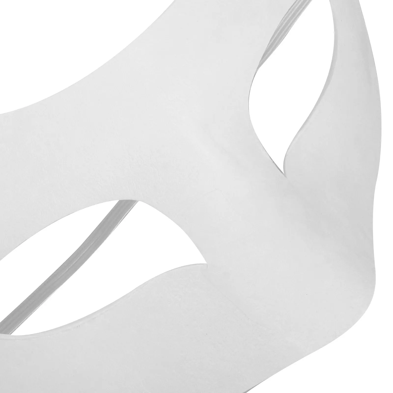 

10 Pcs Blank Masks Diy Paper Plain White for Adults Crafts Gras Masquerade Party Cosplay Handmade Unpainted
