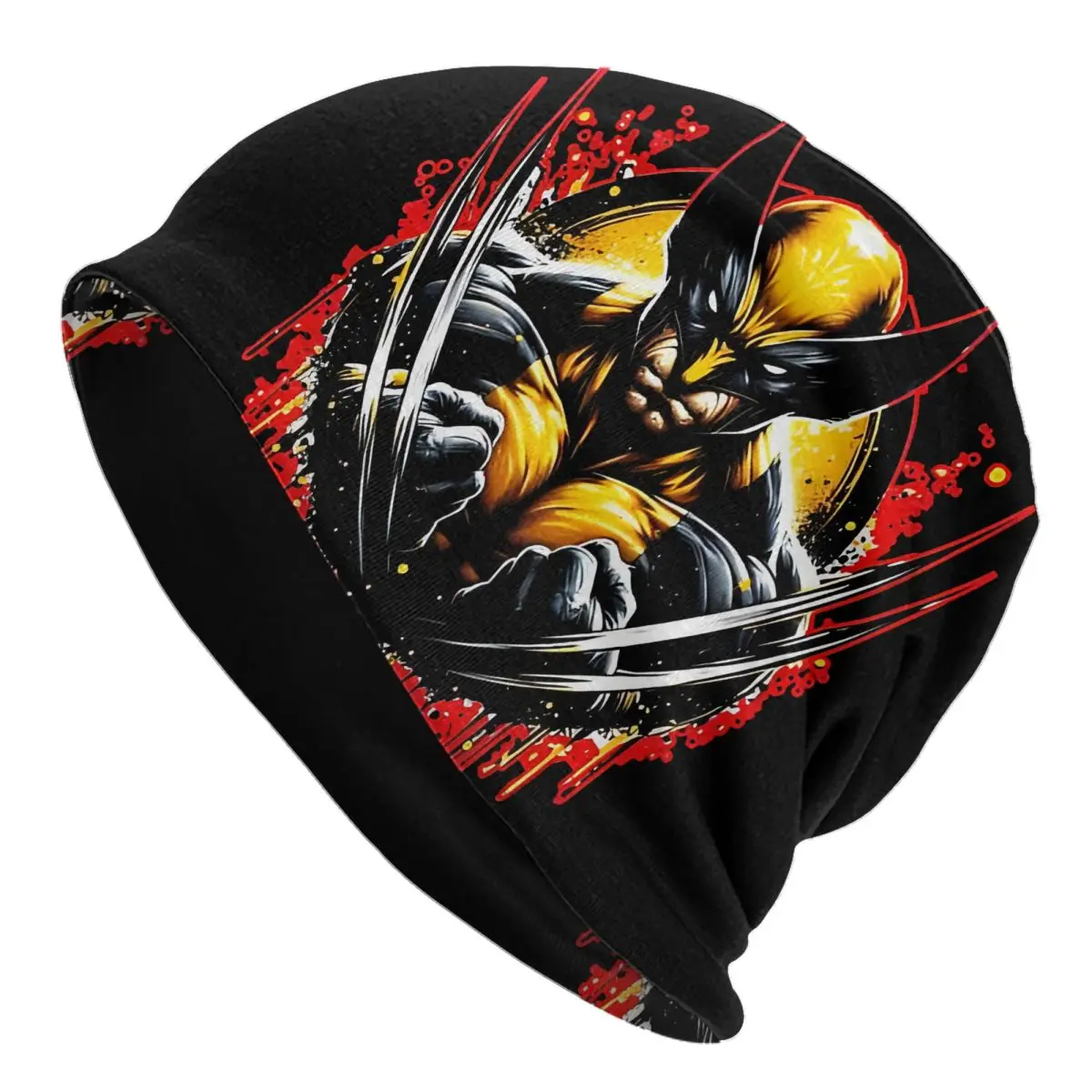 Hat MARVEL Super Hero Thin Caps For Men Women X-man Wolverine Skullies Beanies Ski Caps Soft Bonnet Hats