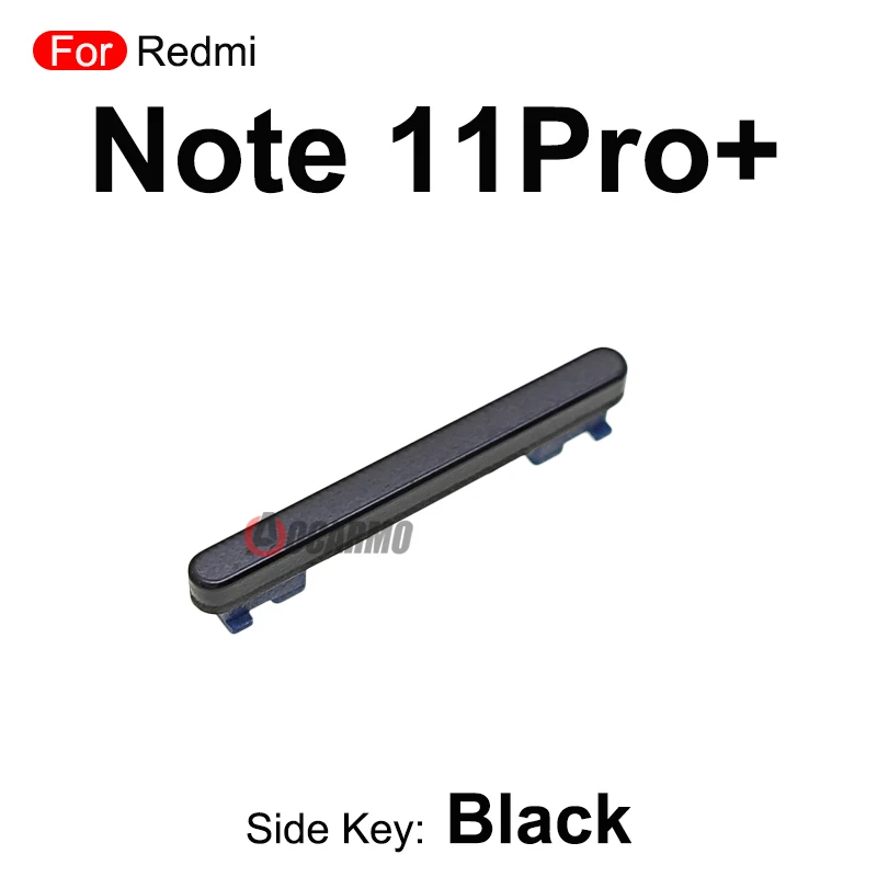 Side Button Keys Power Volume Buttons Replacement Repair Parts For Redmi Note 11 Pro+ 11 Pro Plus