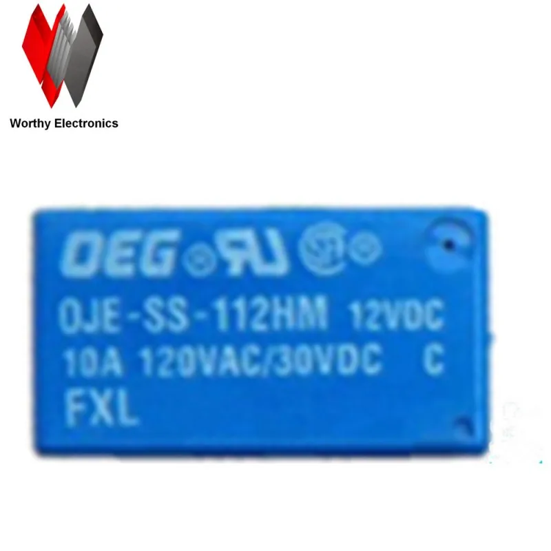 

Free shiping wholesale 10pcs/lot relay OJE-SS-112HM