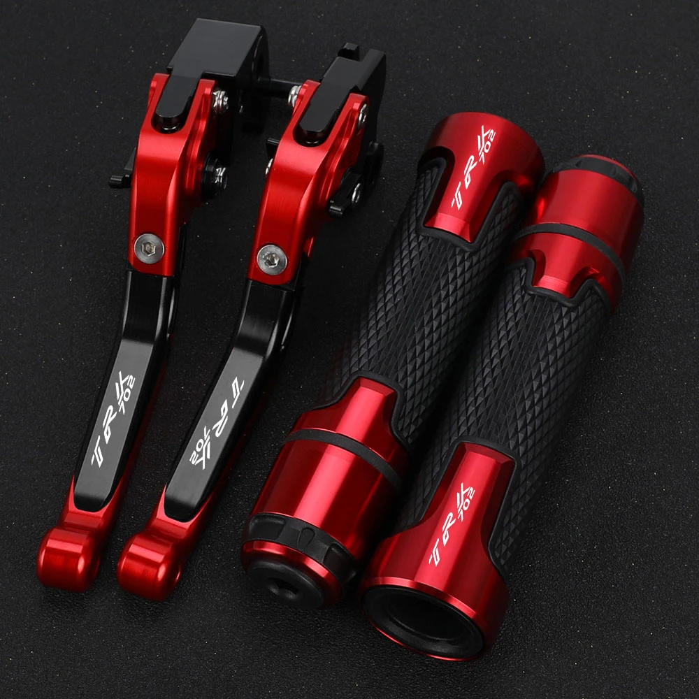 

TRK 702 2024 Motorcycle CNC Accessories Folding Extendable Brake Clutch Lever SET FOR BENELLI TRK702 2023-2024 Adjustable Handle