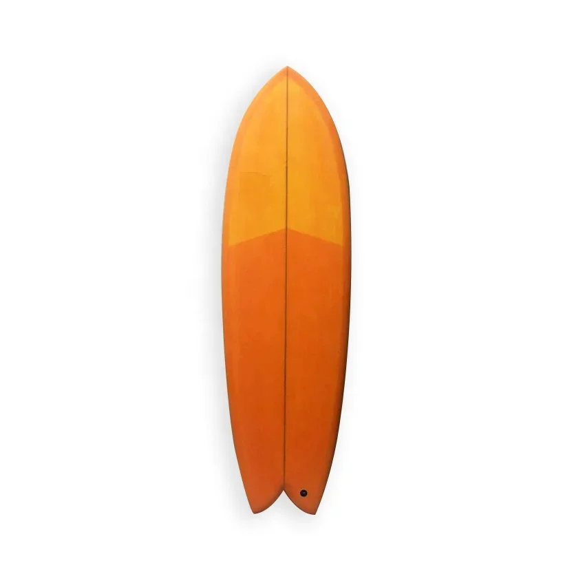 Unisex Custom Design Twin or Quad Fin Fish Surfboard Wholesale for Ocean Waters Use