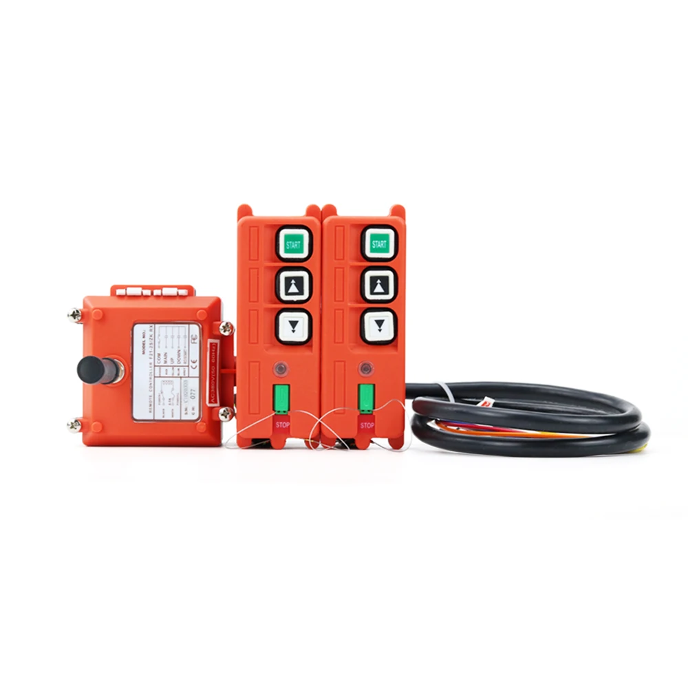 F21-2S Wireless Industrial Remote Controller Electric Hoist Remote Control Winding Engine Sandblast Switches UHF 868MHZ 3 button