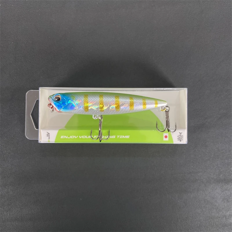 

9236 LURETV The word 'water surface system', dog lure, long-distance throwing, floating pencil bait, fake bait, wave climbing